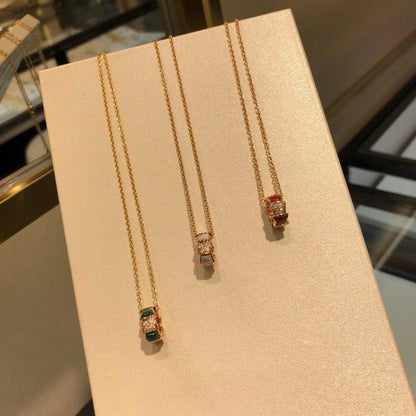[Lucky Star]SERPENTI PEDANT DIAMOND NECKLACE