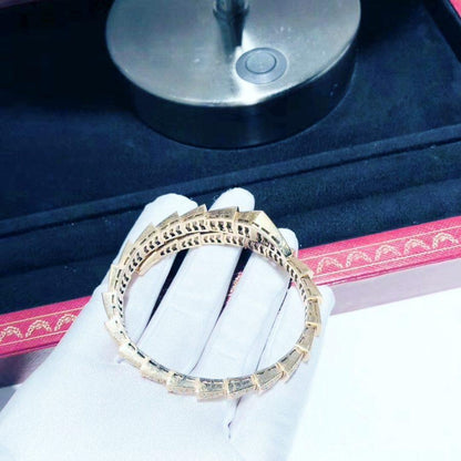 [Lucky Star]SERPENTI BRACELET 8MM PINK GOLD DIAMOND