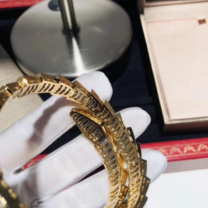 [Lucky Star]SERPENTI BRACELET 8MM GOLD DIAMOND