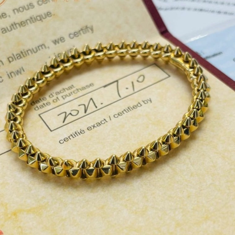 [Lucky Star]CLASH GOLD BRACELET