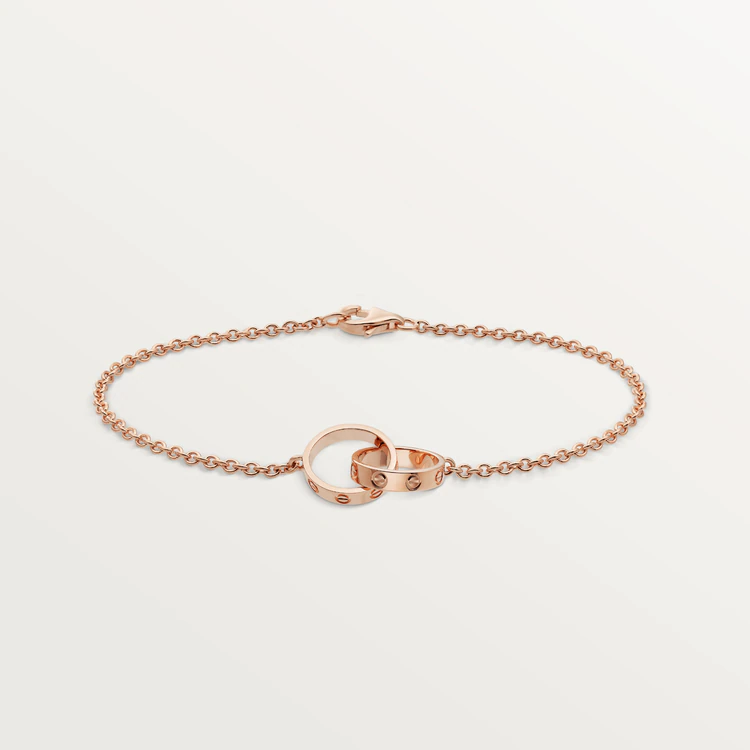[Lucky Star]LOVE BRACELET DOUBLE RING
