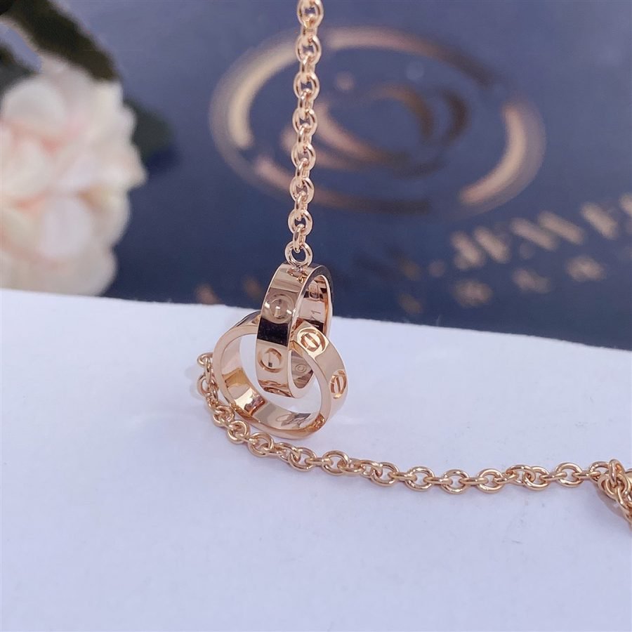 [Lucky Star]LOVE BRACELET DOUBLE RING