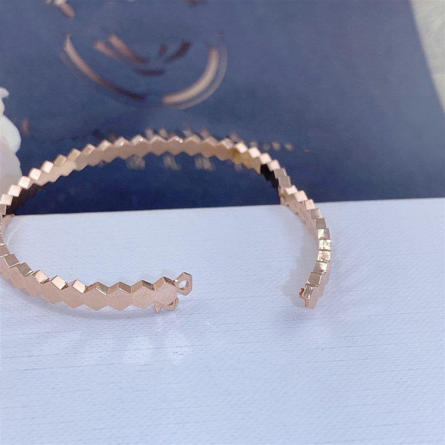 [Lucky Star]BEE LOVE PINK GOLD BRACELET
