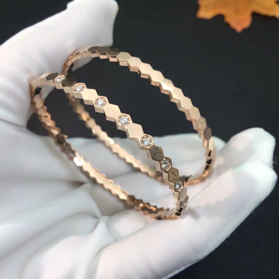 [Lucky Star]BEE LOVE SILVER DIAMOND BRACELET