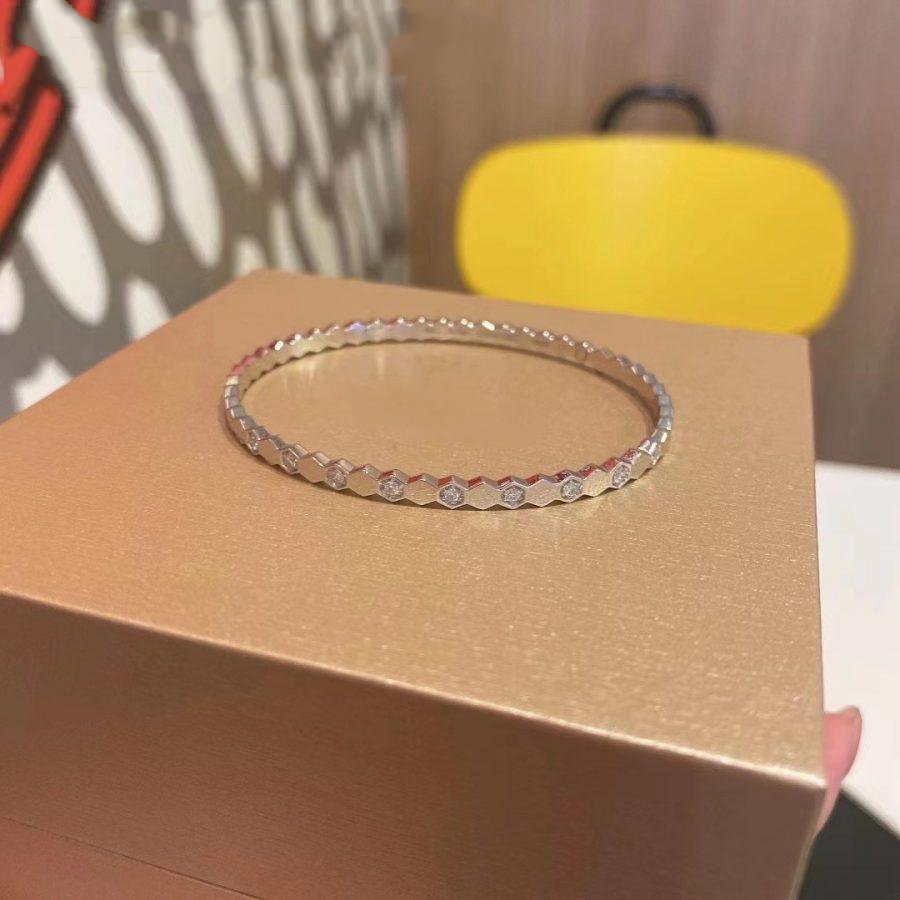 [Lucky Star]BEE LOVE SILVER DIAMOND BRACELET