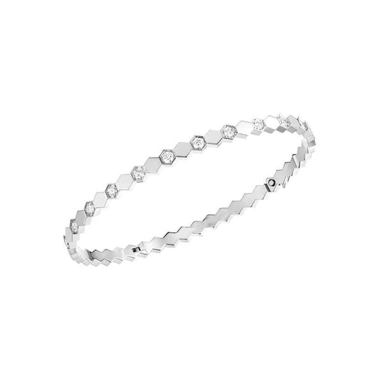 [Lucky Star]BEE LOVE SILVER DIAMOND BRACELET
