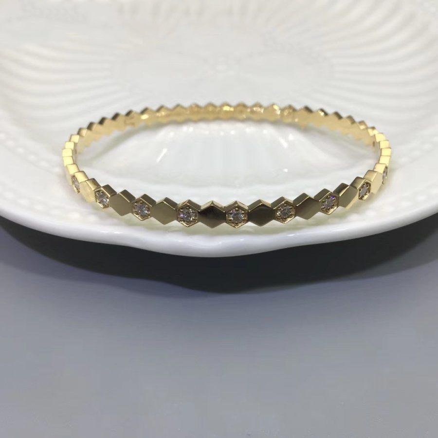 [Lucky Star]BEE LOVE GOLD DIAMOND BRACELET