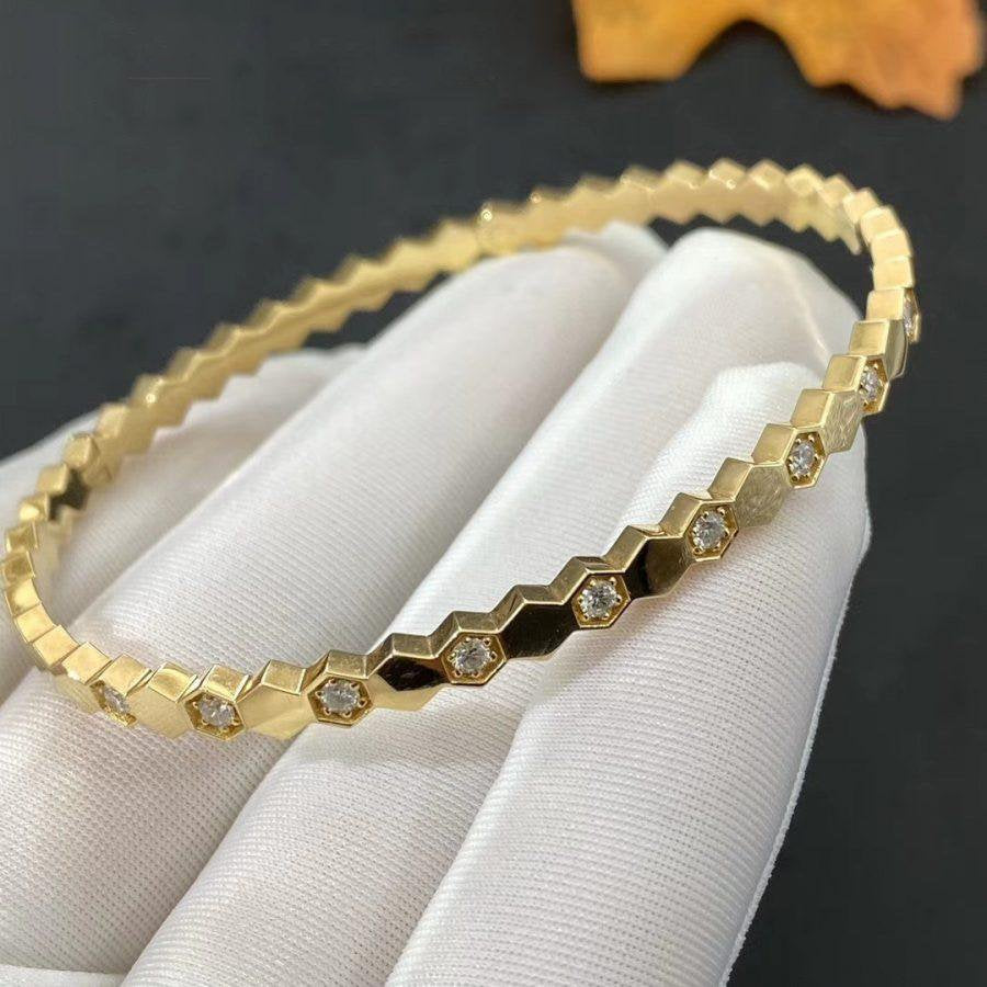 [Lucky Star]BEE LOVE GOLD DIAMOND BRACELET