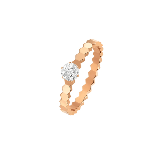 [Lucky Star]BEE LOVE RING PINK GOLD 1 DIAMOND