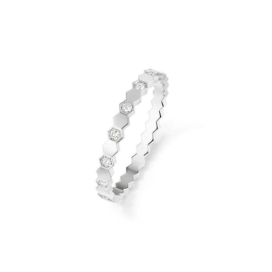 [Lucky Star]BEE LOVE RING SILVER DIAMOND