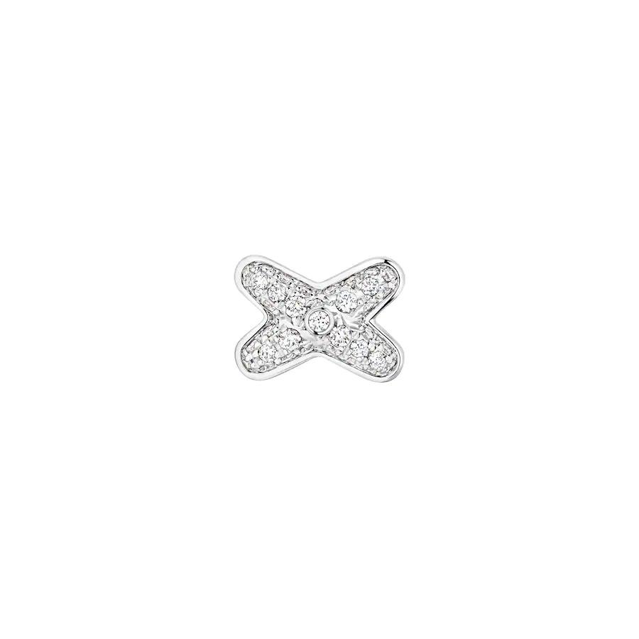 [Lucky Star]JEUX DE SILVER DIAMOND EARRINGS