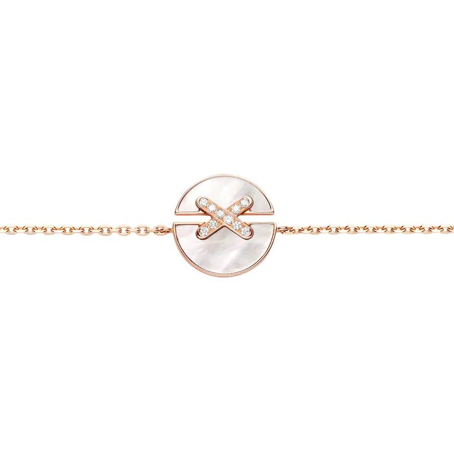 [Lucky Star]JEUX DE BRACELET MOP PINK GOLD DIAMONDS