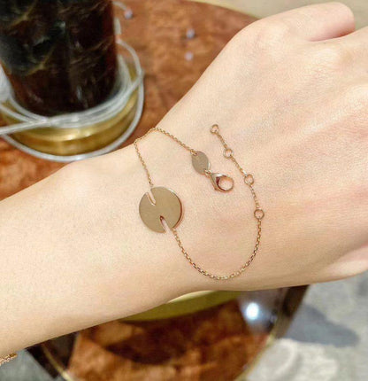 [Lucky Star]JEUX DE BRACELET MOP PINK GOLD DIAMONDS