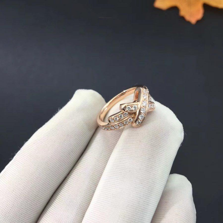 [Lucky Star]JEUX DE RING PINK GOLD DIAMOND