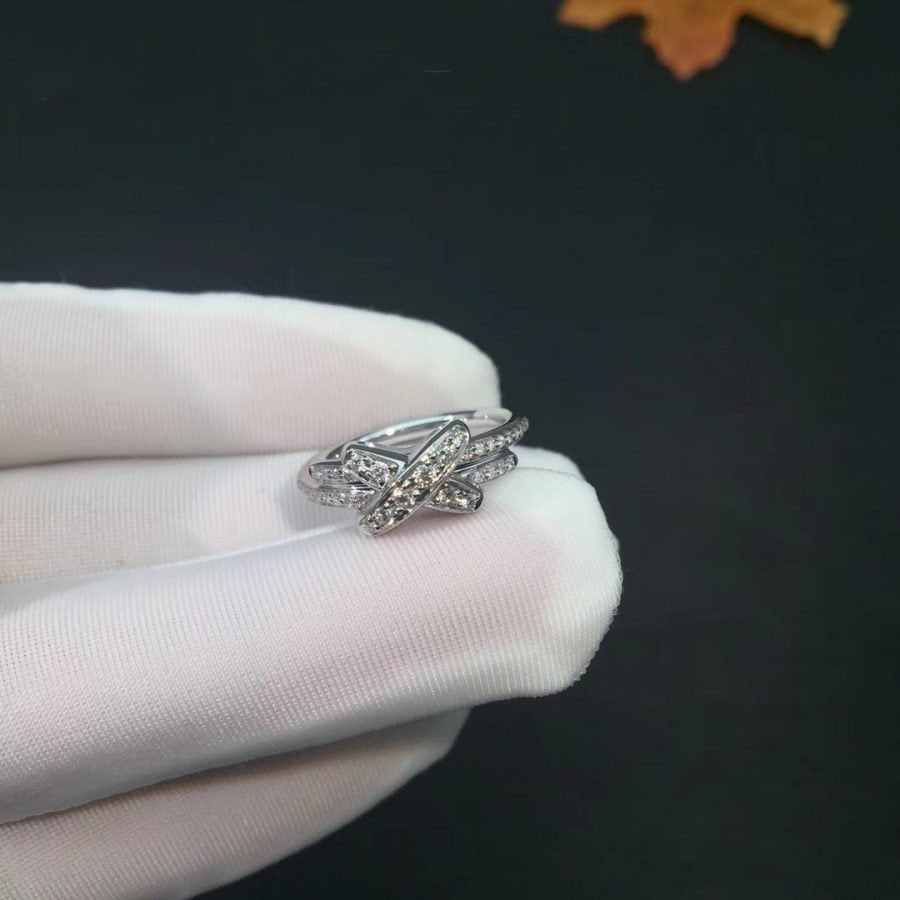 [Lucky Star]JEUX DE SILVER DIAMOND RING