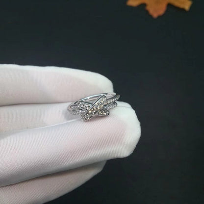 [Lucky Star]JEUX DE SILVER DIAMOND RING