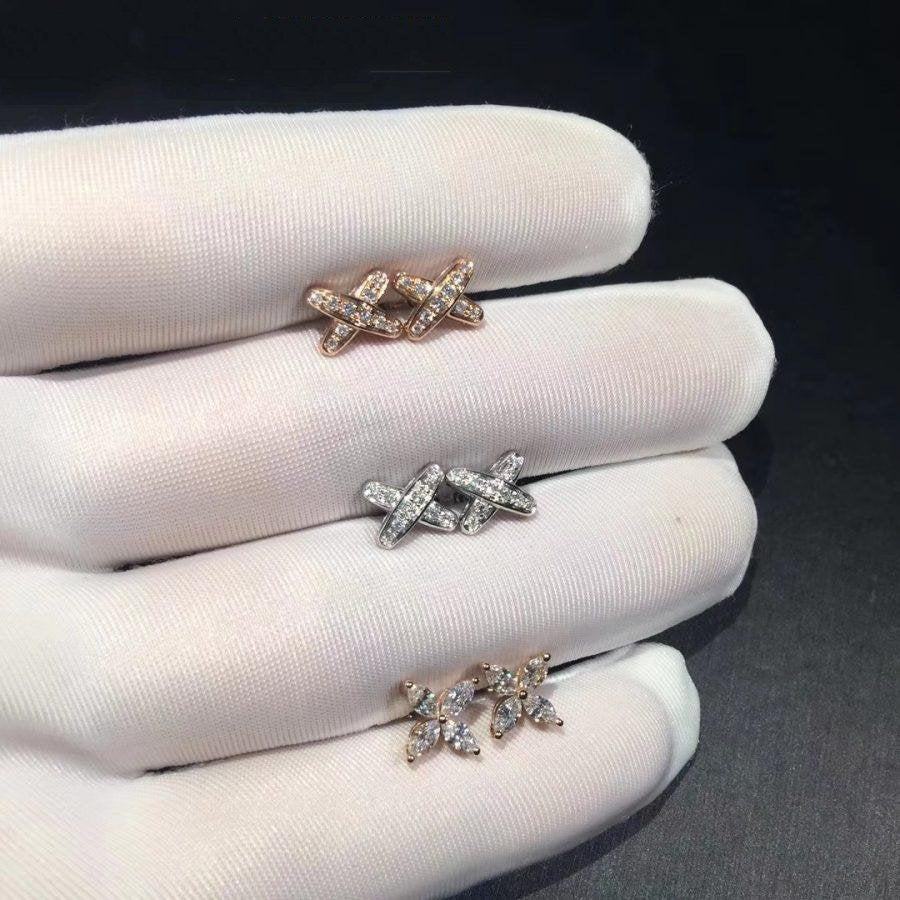 [Lucky Star]JEUX DE DIAMOND EARRINGS