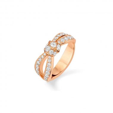 [Lucky Star]LIENS PINK GOLD DIAMOND RING