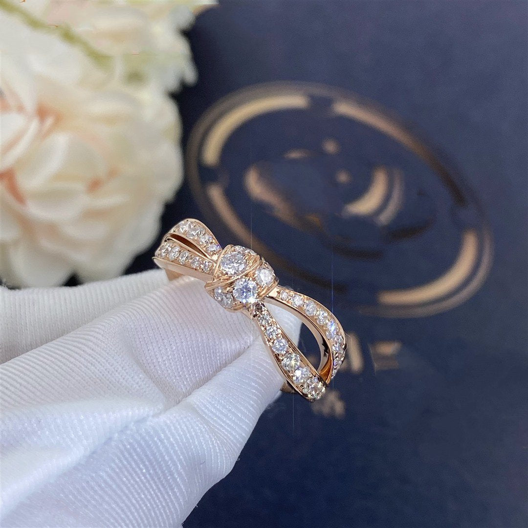 [Lucky Star]LIENS PINK GOLD DIAMOND RING