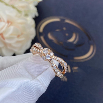 [Lucky Star]LIENS PINK GOLD DIAMOND RING