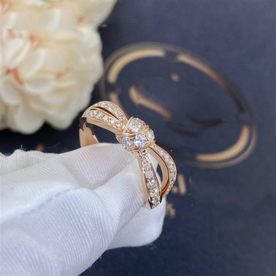 [Lucky Star]LIENS PINK GOLD DIAMOND RING