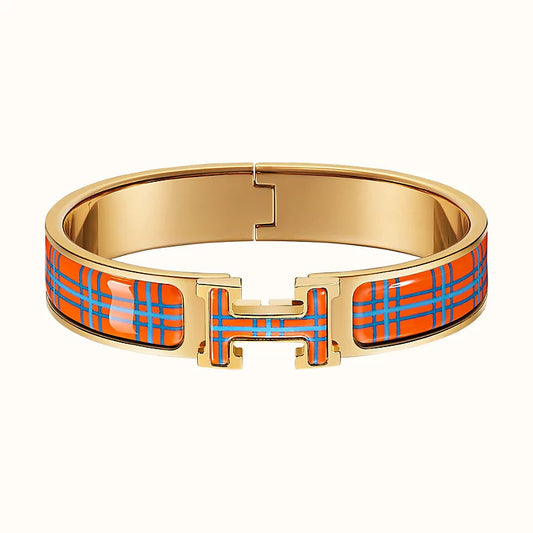 [Lucky Star]H TARTAN BRACELET 12MM