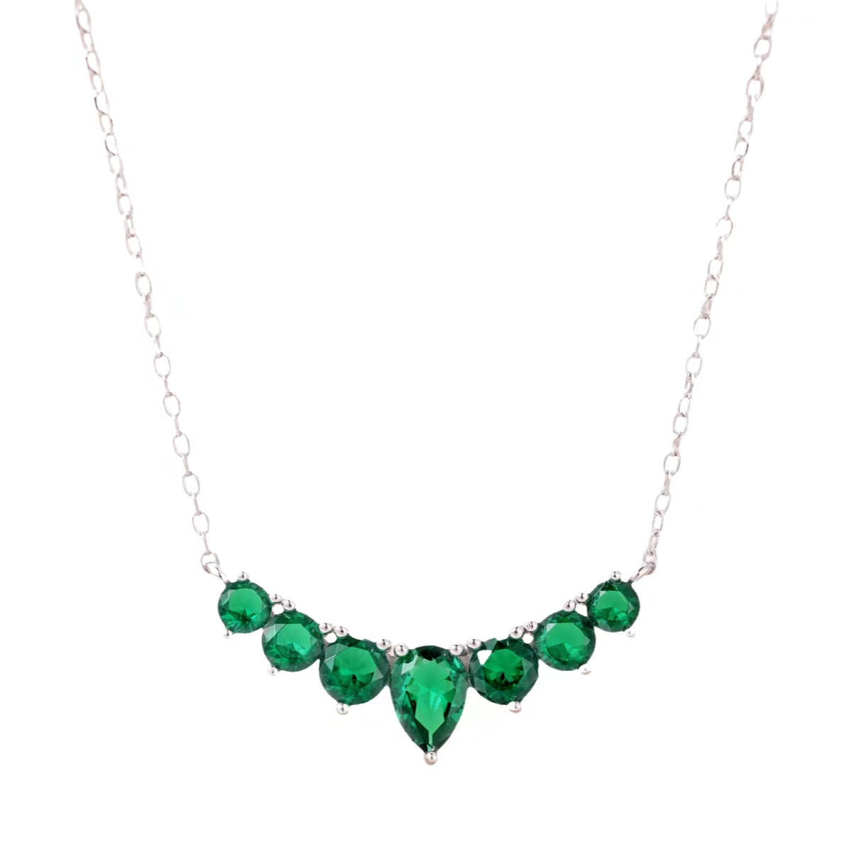 [Lucky Star]Dainty Colorful Heart Necklace