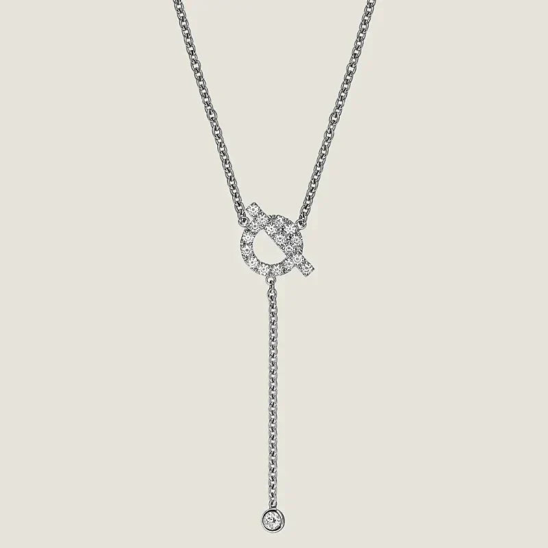 [Lucky Star]FINESSE SILVER DIAMOND NECKLACE