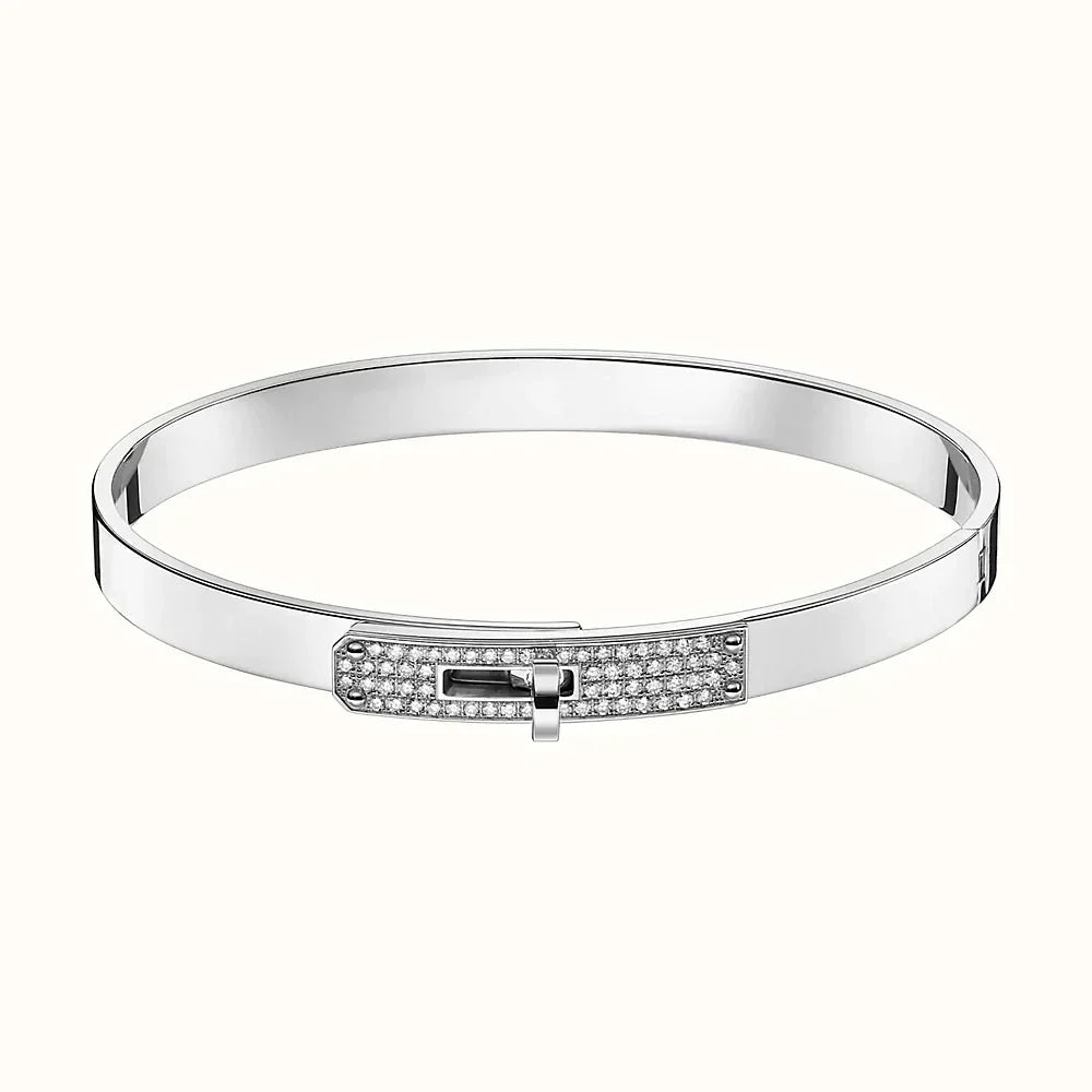 [Lucky Star]KELLY SILVER DIAMOND BRACELET