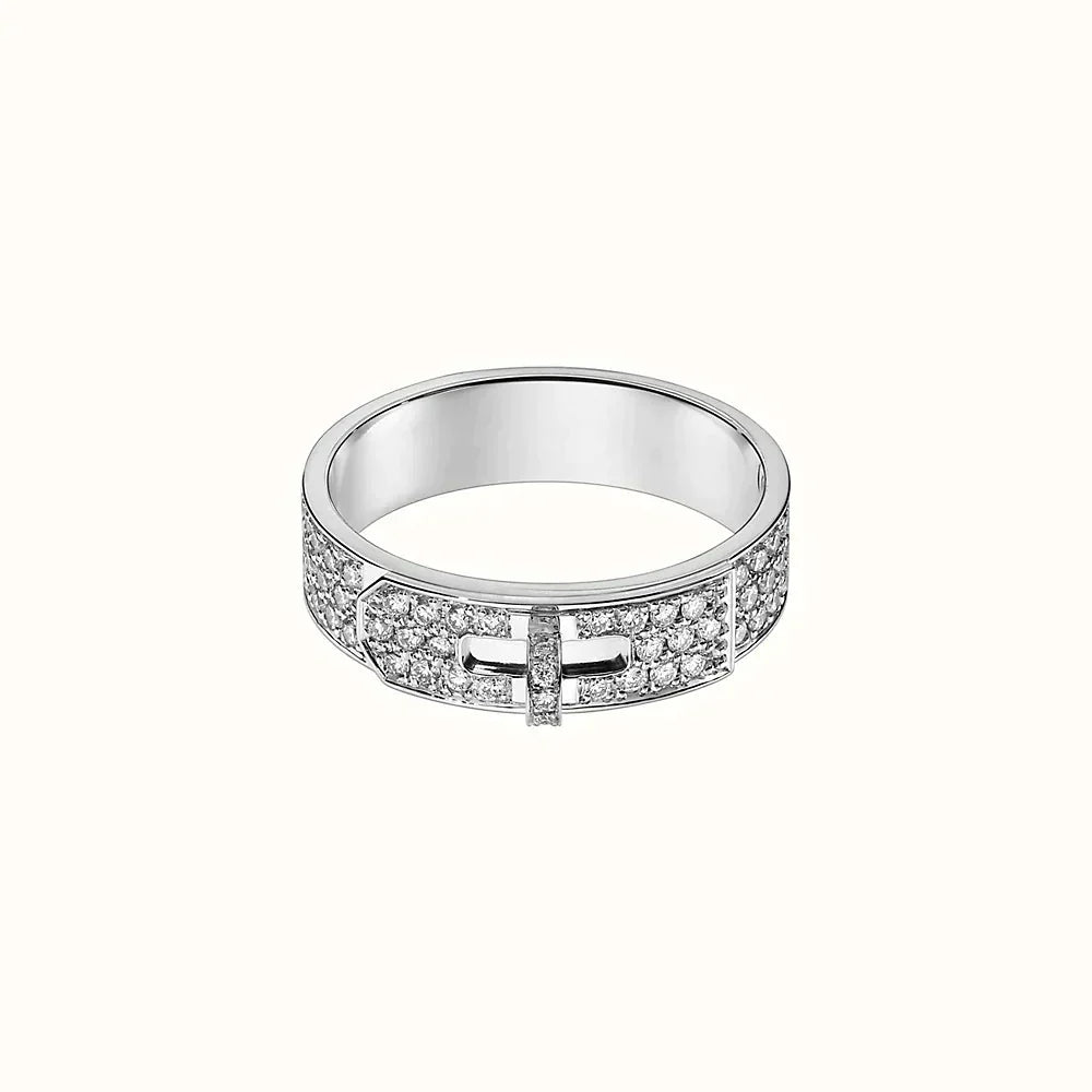 [Lucky Star]KELLY SILVER DIAMOND RING