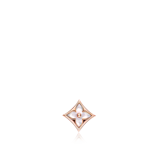 [Lucky Star]STAR MOP PINK GOLD EARRINGS