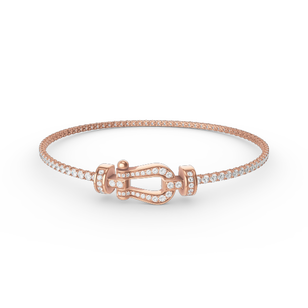 [Lucky Star]FORCE  HORSESHOE  DIAMOND TENNIS BRACELET