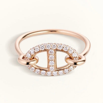 [Lucky Star]RONDE SMALL DIAMOND RING