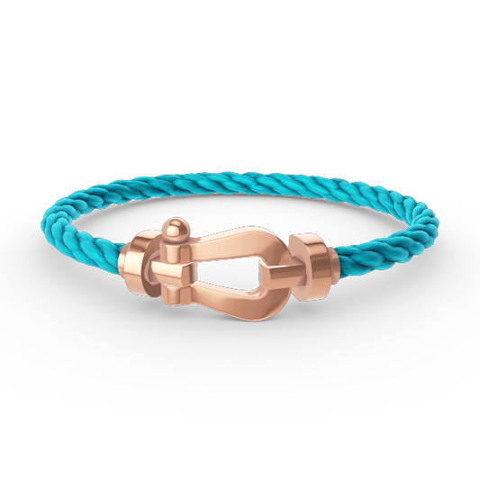 [Lucky Star]FORCE LARGE HORSESHOE NO DIAMOND BRACELET ROSE GOLD
