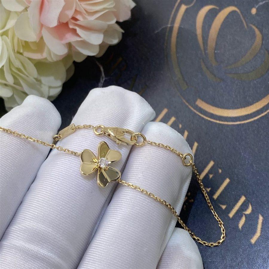 [Lucky Star]FRIVOLE GOLD FLOWER BRACELET