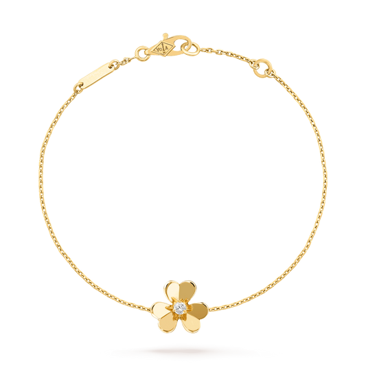 [Lucky Star]FRIVOLE GOLD FLOWER BRACELET