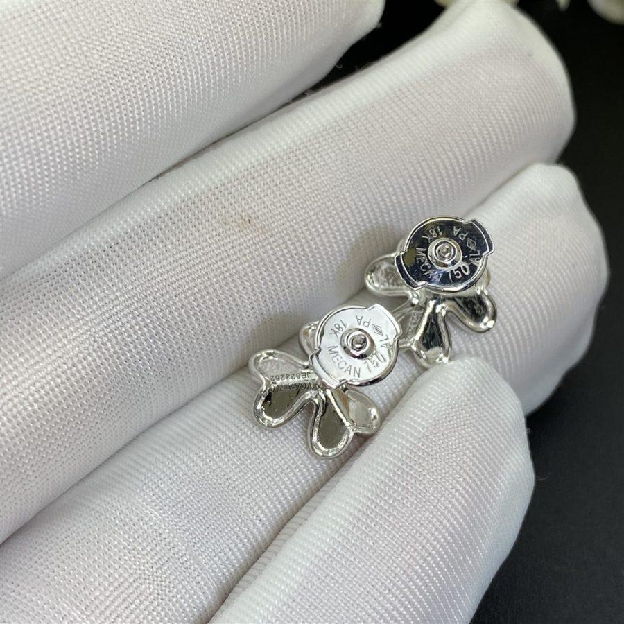 [Lucky Star]FRIVOLE MINI SILVER FLOWER EARRINGS