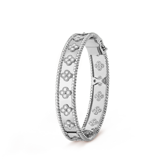 [Lucky Star]CLOVER BRACELET 8MM DIAMONDS