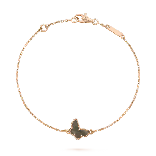 [Lucky Star]BUTTERFLY GREY FRITILLARY BUTTERFLY BRACELET