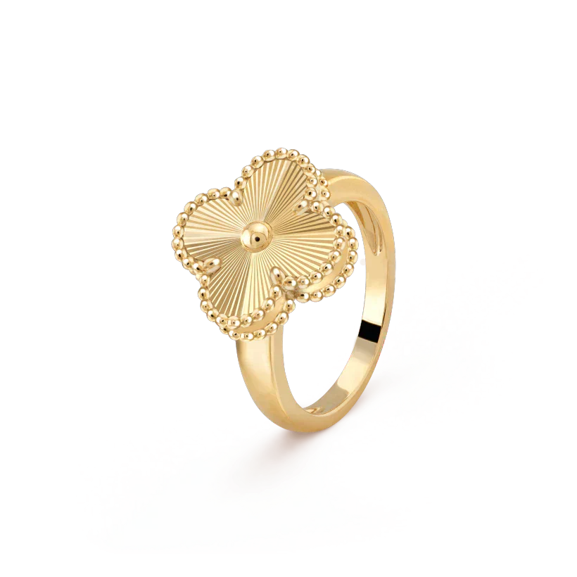 [Lucky Star]CLOVER GOLD RING