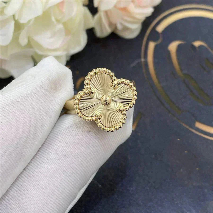 [Lucky Star]CLOVER GOLD RING