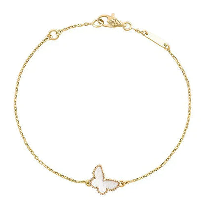 [Lucky Star]BUTTERFLY MOTHER OF PEARL BUTTERFLY BRACELET