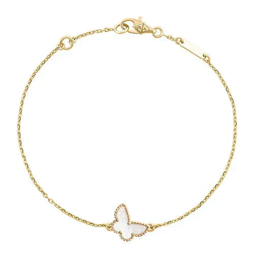 [Lucky Star]BUTTERFLY MOTHER OF PEARL BUTTERFLY BRACELET