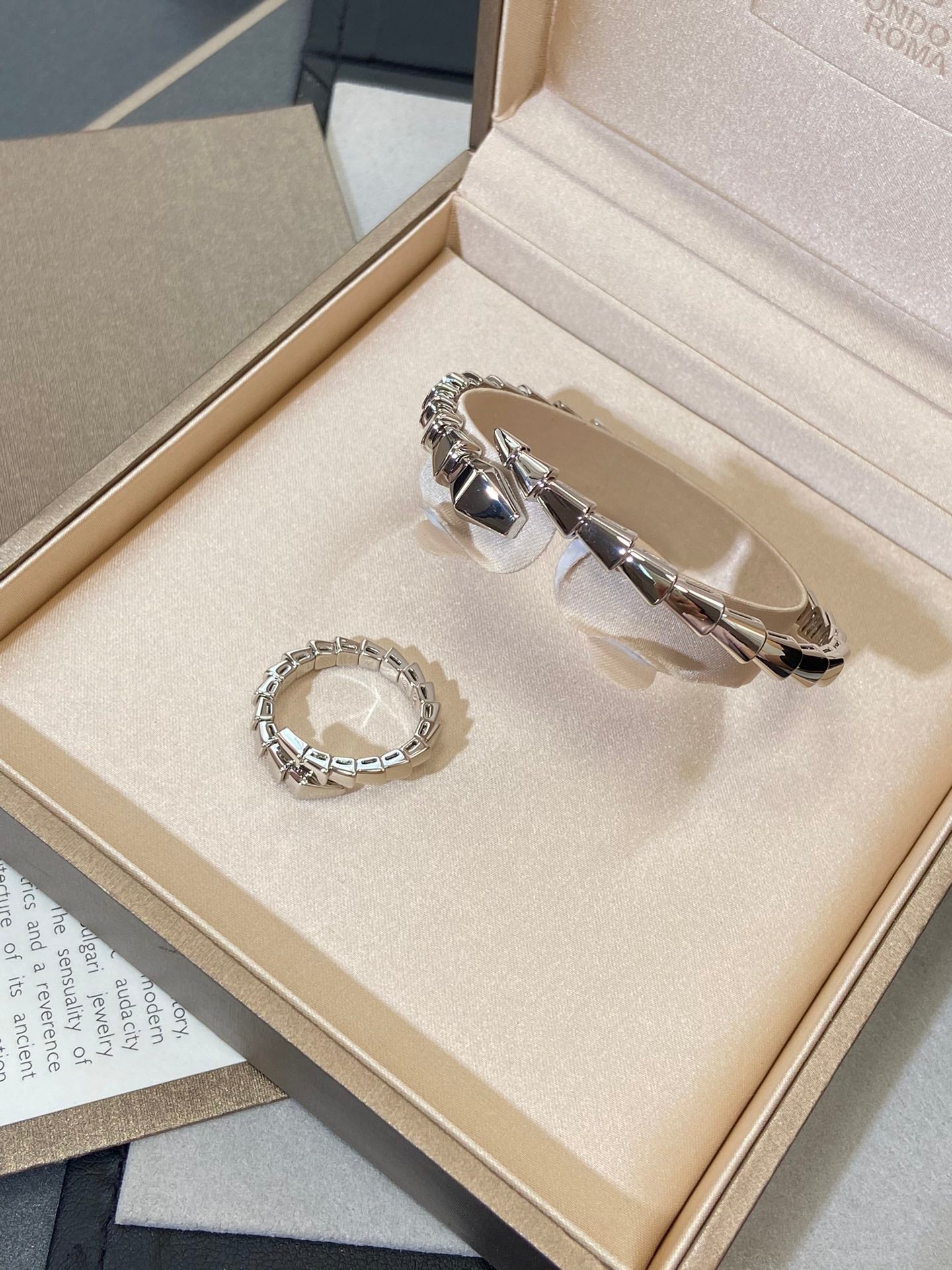 [Lucky Star]SERPENTI VIPER SILVER BRACELET