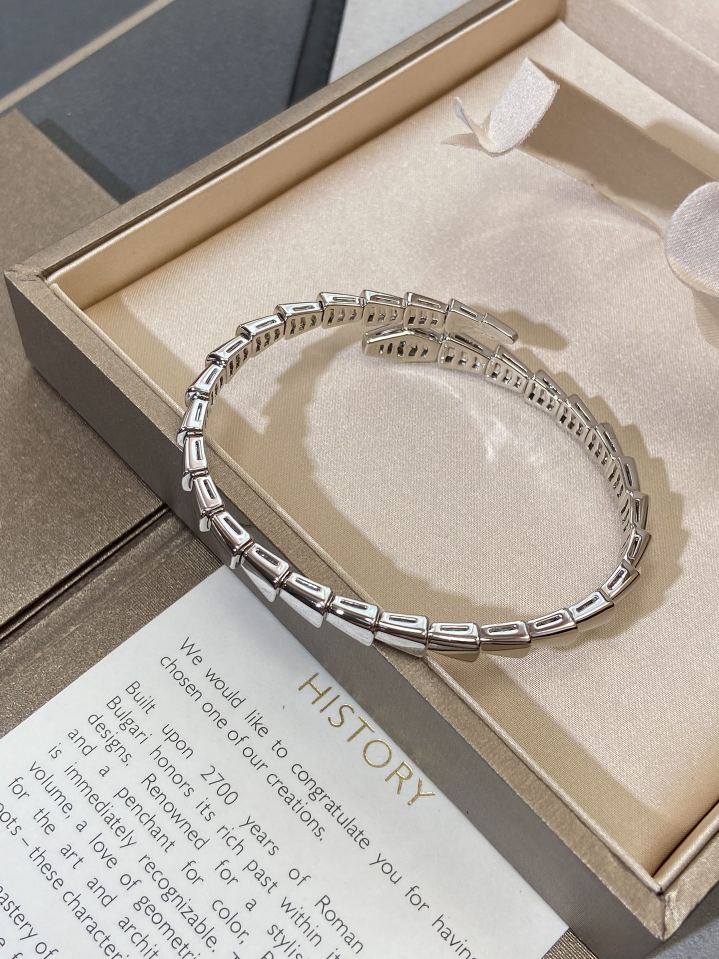 [Lucky Star]SERPENTI VIPER SILVER BRACELET