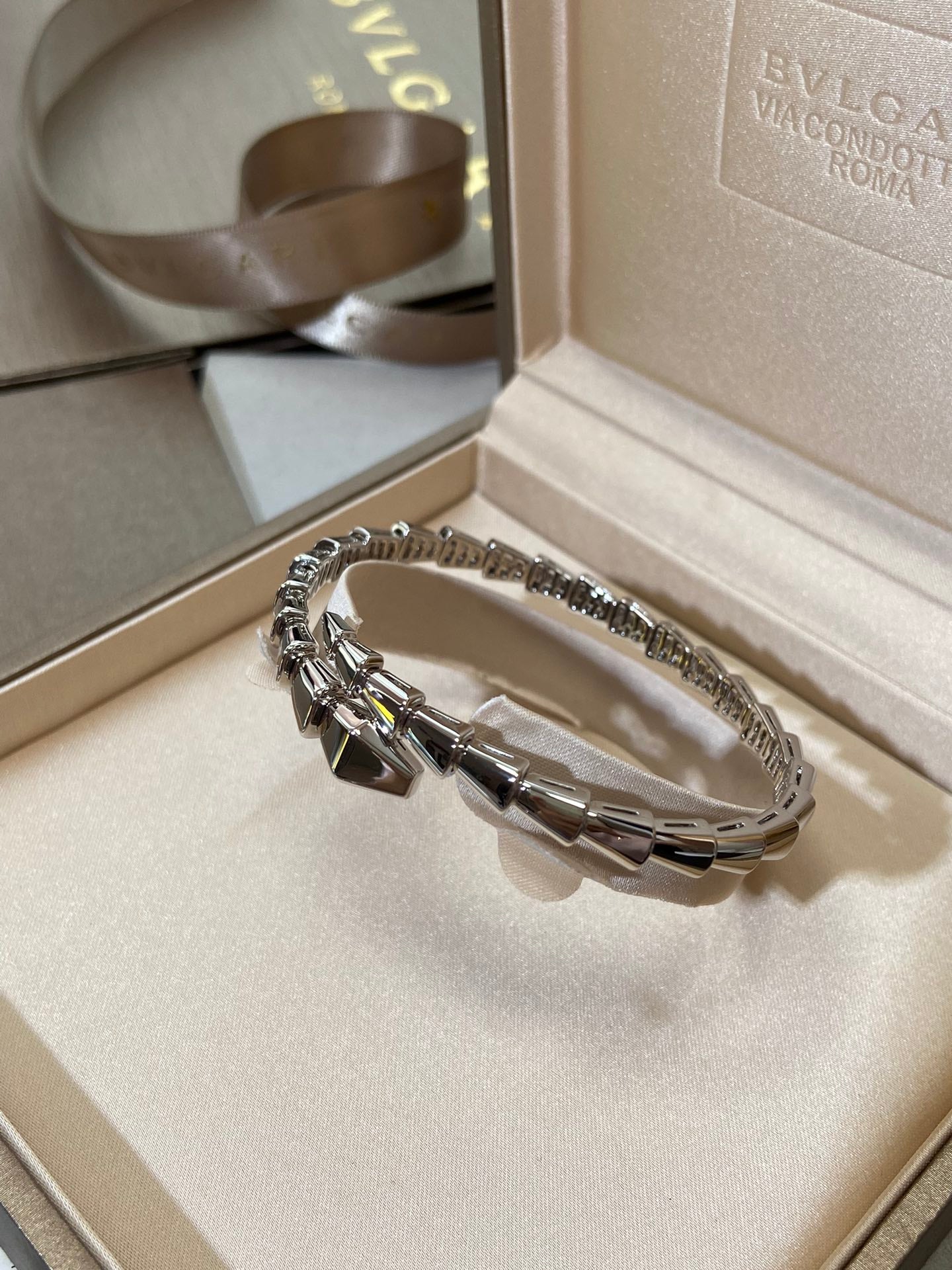 [Lucky Star]SERPENTI VIPER SILVER BRACELET