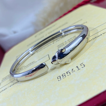 [Lucky Star]PANTHERE SILVER OPEN BRACELET