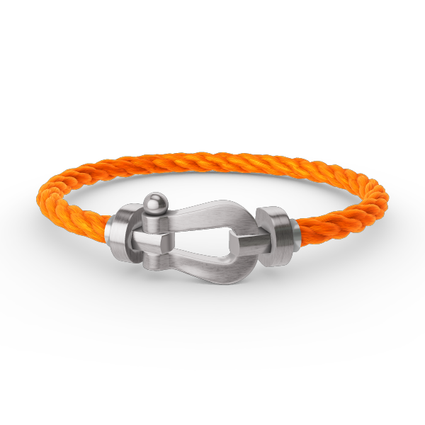 [Lucky Star]FORCE LARGE HORSESHOE NO DIAMOND BRACELET SILVER