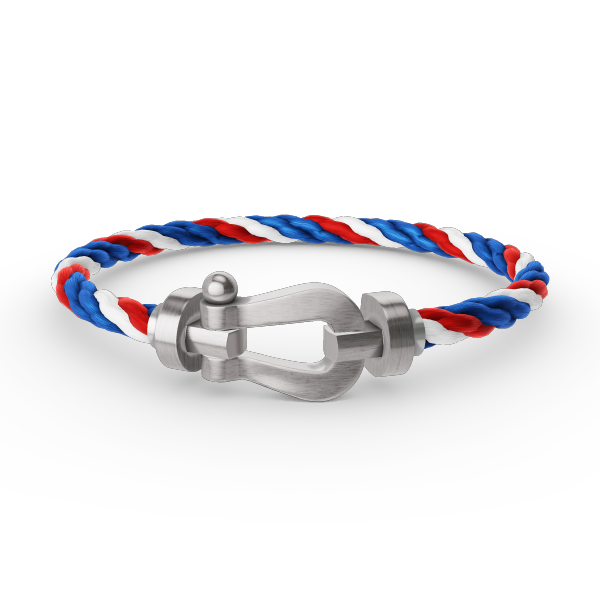 [Lucky Star]FORCE LARGE HORSESHOE NO DIAMOND BRACELET SILVER