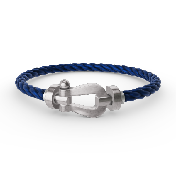 [Lucky Star]FORCE LARGE HORSESHOE NO DIAMOND BRACELET SILVER